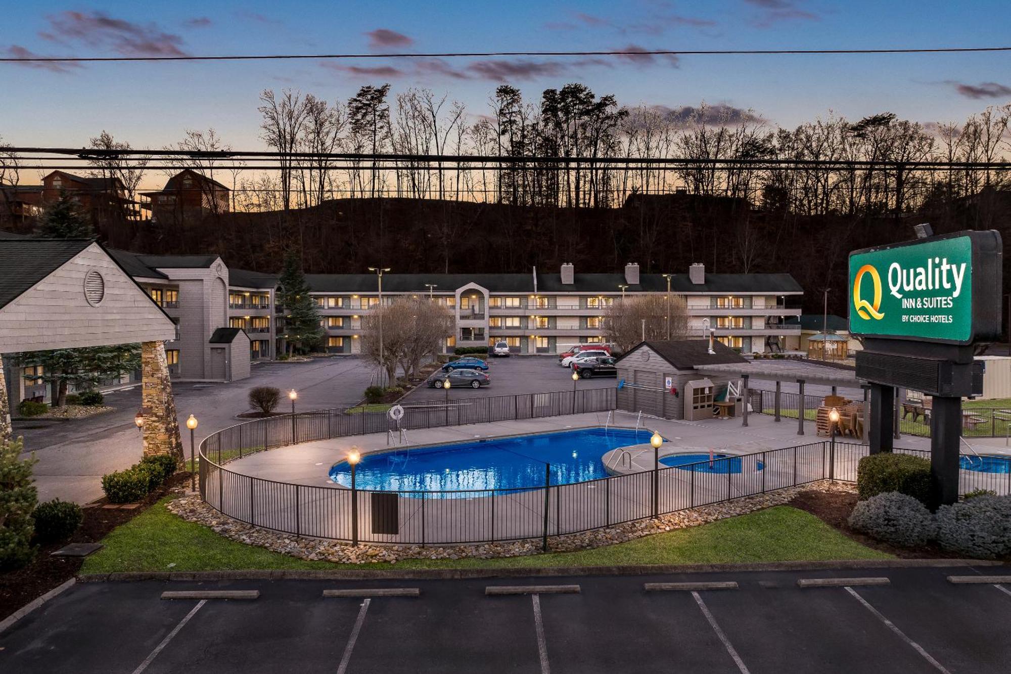 Quality Inn & Suites At Dollywood Lane Pigeon Forge Eksteriør bilde